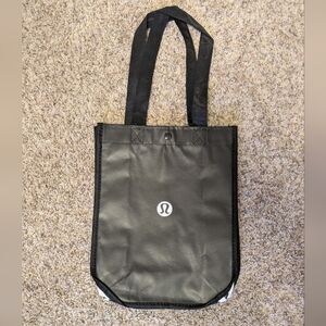 Lululemon Black Small Reusable Shopping Tote